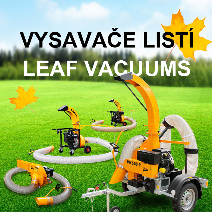 Leaf vacuums