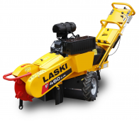 Handy stump cutter with electric travel gear and with air filter for heavy duty operation F 460 EI HD