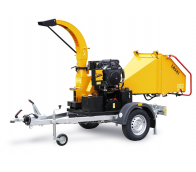 Chipper with petrol engine on braked chassis LS 100/27 CB
