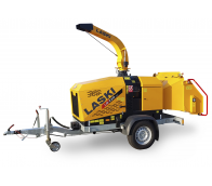 We are preparing a new powerful diesel wood chipper with a braked chassis. (56 HP) LS 220 DWB
