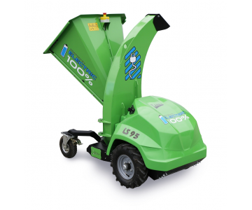 Electric chipper with travel drive for gardening LS 95 A