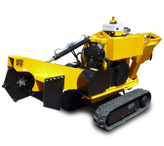 Stump cutter on tracked chassis hand-operated P 26 M