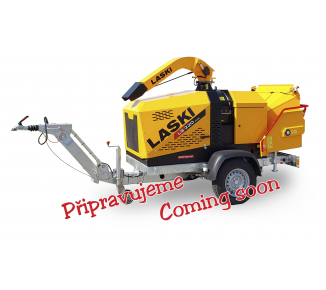 We are preparing a new powerful diesel wood chipper with a braked chassis. (56 HP) LS 220 DWB We are preparing a new powerful diesel wood chipper with a braked chassis. (56 HP) LS 220 DWB