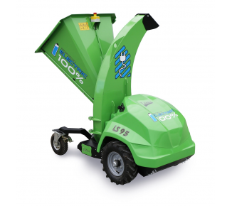 Electric chipper with travel drive for gardening LS 95 A Electric chipper with travel drive for gardening LS 95 A