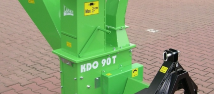 Wood waste shredder KDO 90 T