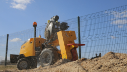 Stump cutter with remote control F 500 HR